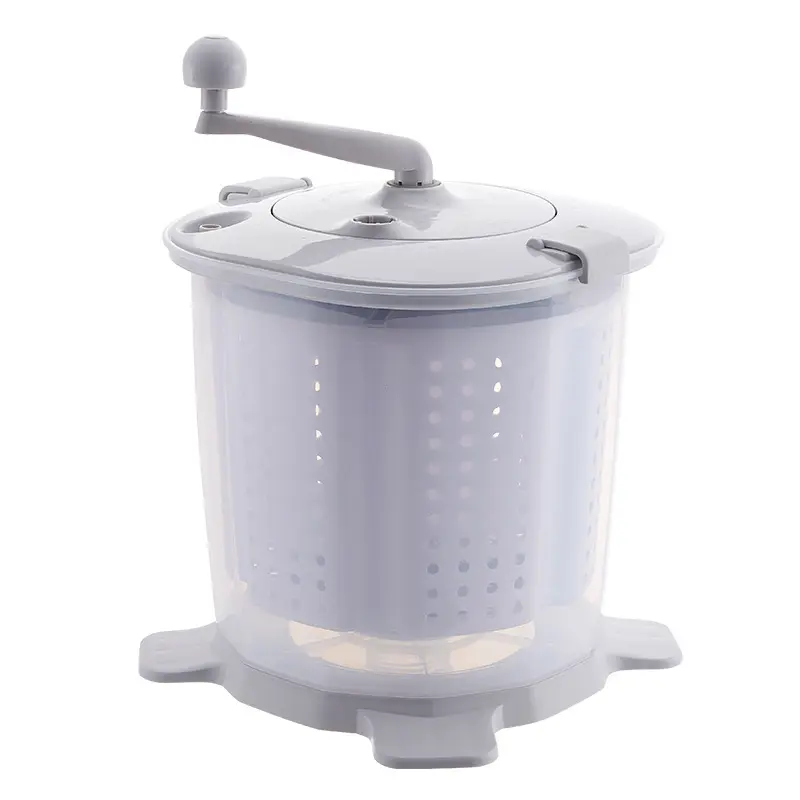 Handleiding Wasmachine Wassen En Ontwatering Alle-In-Een Hand-Crank Draagbare Mini Wasmachine Voor Dorm Thuis reizen