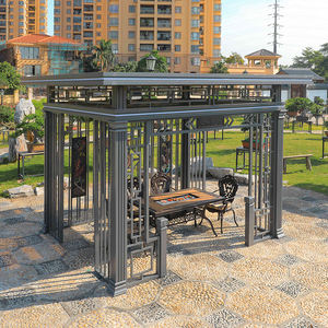 Pergola d'extérieur <span class=keywords><strong>Abri</strong></span> pour barbecue Couvert Imperméable Toutes saisons Projet hôtelier Maison Villa Patio Gazebo - Product Image 3