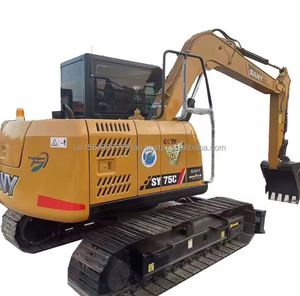 Excavadoras Usadas SANY SY75C en Buen Estado, Excavadora SY35U SY60C SY315 SY215 en Venta - Product Image 1