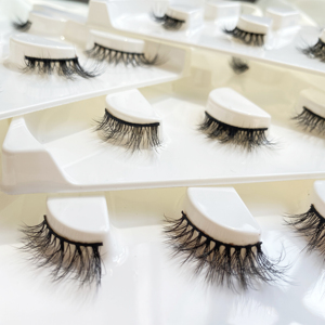 Vente en gros des demi-cils les plus populaires Oeil de chat Tige noire Faux cils Queue allongée Demi-oeil Cils naturels - Product Image 2