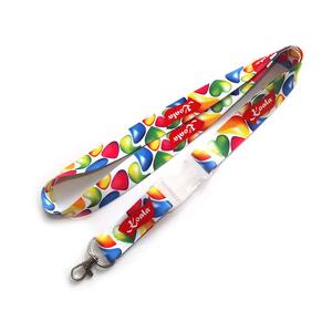 Correa de Cuello de Nailon Contemporánea Ecológica en 3D, Cordón con Sublimación de Tinte, Hebilla de Seguridad, Gancho de Mosquetón, Cordón Personalizado - Product Image 4