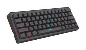 <span class=keywords><strong>Promotion</strong></span> 60% 63 Mini clavier mécanique filaire Interface USB échangeable à chaud Keycaps multicolore éponge silencieuse plastique nouveau - Product Image 6