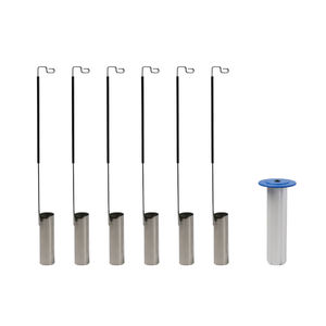 ถังไนโตรเจนเหลว6L พร้อมอุปกรณ์ผสมเทียมสำหรับการผสมเทียมน้ำเชื้อเครื่องมือสัตวแพทย์ - Product Image 5