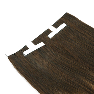 K.S WIGS Glam 100% Premium Chinese Remy Human Hair Ultra-<b>Thin</b> Seamless Base for Vacation & Party Styles Tape Hair Extensions - Product Image 5