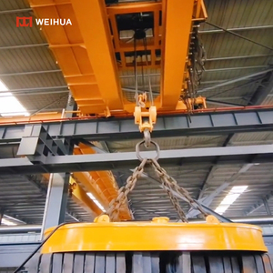 <span class=keywords><strong>QC</strong></span> Typ 5 Tonnen 10 Tonnen 20 Tonnen 60 Tonnen 80 Tonnen 100 Tonnen Magnet Eot Kran Hochwertiger elektro magnetischer Doppelträger-Laufkran - Product Image 4