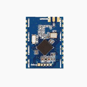 Transmisi data nirkabel IOT SMD rf modul nirkabel CC1310 433MHz 8dBm konsumsi daya rendah 1500m