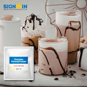 SIGNWIN, polvo saborizado con aroma intenso a cacao, envasado en bolsa de aluminio para bebidas frías - Product Image 5