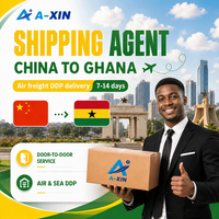 Agent maritime du Ghana depuis la Chine, transitaire spécialisé dans les services de fret avec livraison porte-à-porte
