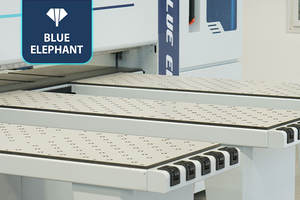 เครื่องเลื่อยคอมพิวเตอร์แบบป้อนด้านหลังรุ่น 330C สำหรับการผลิตเฟอร์นิเจอร์แผงจำนวนมาก เพิ่มประสิทธิภาพการตัดได้ถึง 70 เปอร์เซ็นต์ - Product Image 3