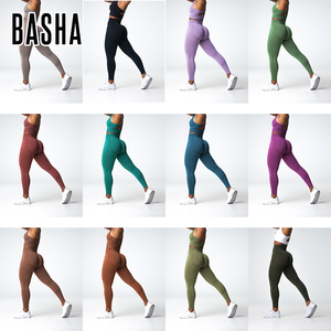 กางเกงรัดรูปไร้ตะเข็บสำหรับผู้หญิงชุดออกกำลังกาย - Product Image 5