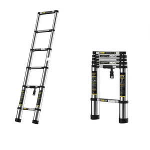 <span class=keywords><strong>Escalera</strong></span> de <span class=keywords><strong>Aluminio</strong></span> de <span class=keywords><strong>6</strong></span> <span class=keywords><strong>Metros</strong></span> Directo de Fábrica, Resistente a la Decoloración, Ecológica, Portátil y Telescópica - Product Image 4