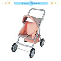 Poussette de bébé en tissu lin pour garçon et fille, avec poignée ajustable et panier de rangement, buggy, échelle 2022