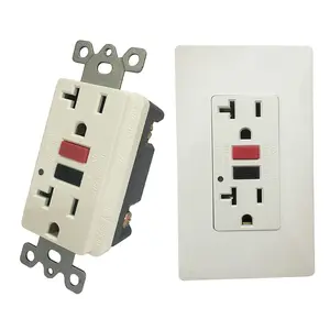 15A 20A 5MA 125V 220V GFCI receptacle American type GFCI outlet socket