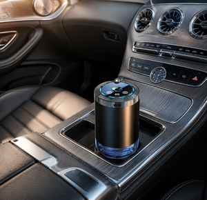 Diffuseur d'air compact en forme de cylindre à libération douce de parfum, pour voiture, canapé, bureau, accessoire d'élimination des odeurs, décoration de tableau de bord - Product Image 1