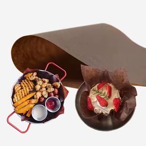 Kit de 3 Moldes de Papel Antigrasa Color Chocolate Marrón para Hornear Muffins y Cupcakes Welles Coffee - Product Image 3