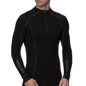<strong>Mens</strong> 1/2 Zip Long John <strong>Top</strong> Polypropylene <strong>Thermal</strong> Underwear Shirt Long Underwear for <strong>Men</strong> - Product Image 3
