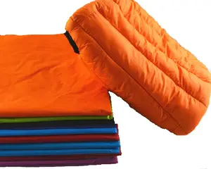 10D 20D 30D 40D Ripstop Waterproof Thin Light Nylon Fabric For Sleeping Bags Downjacket Fabric