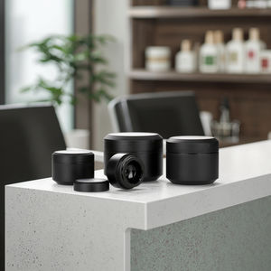 Косметический контейнер для гель-лака, 5-100 г, черный, круглый, с матовой и глянцевой отделкой, для нейл-арта и кремов для ухода за кожей - Product Image 2