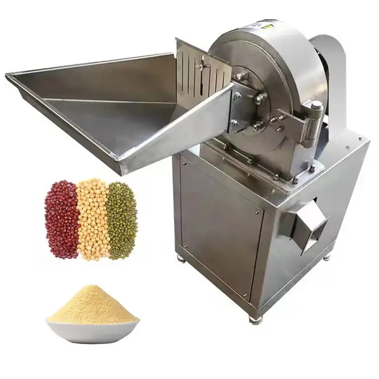Molino multifuncional para triturar canela en polvo, molino de maíz, repuestos, molino de arroz y especias, equipo de trituración de polvo de grano
