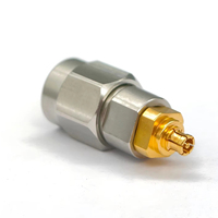 Adaptateur coaxial RF 2.92/SSMP-JGG 2.92mm mâle-mâle (GPPO) femelle, connecteur de précision en acier inoxydable pour ondes millimétriques DC-40GHz