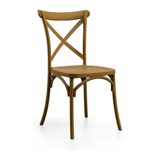 Prix de gros <span class=keywords><strong>Chaise</strong></span> <span class=keywords><strong>contemporaine</strong></span> en plastique PP empilable moulée par injection pour l'extérieur chaises de <span class=keywords><strong>salle</strong></span> <span class=keywords><strong>à</strong></span> <span class=keywords><strong>manger</strong></span> en vrac <span class=keywords><strong>à</strong></span> dossier croisé pour événement de mariage - Product Image 4