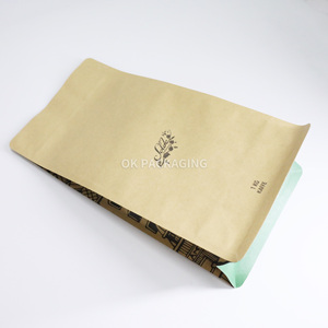 Tùy chỉnh in 1kg Tự niêm phong <span class=keywords><strong>Ziplock</strong></span> Kraft túi giấy bao bì cà phê cho thực phẩm cho văn phòng nhà sử dụng - Product Image 6