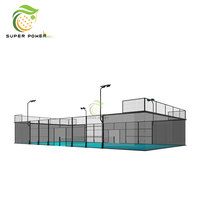 Terrain de padel panoramique en plein air, très demandé, à vendre – Achetez votre terrain de padel