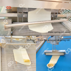 Máquina automática Lumpiang <span class=keywords><strong>Keso</strong></span> Rolling Mesin Lumpia Folding Maker Lumpia Roller Machine - Product Image 2