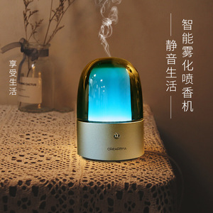 Diffuseur d'arômes intelligent Cresaroma 0,5L, type brume, avec lumière LED pour usage domestique - Product Image 1