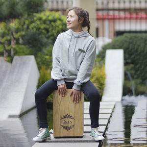 Caja de percusión de madera, pandereta portátil de viaje, tambor, fabricante IRIN Khun - Product Image 2