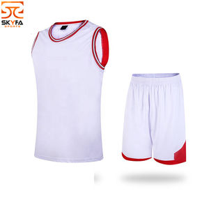 2024 couleurs personnalisées uniforme d'équipe de basket-ball ensemble de maillots à la mode avec fonction de séchage rapide et logo brodé de dernière conception - Product Image 2