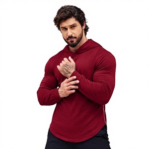 Sudadera con Capucha para Hombre, Ecológica, de Alta Calidad, Poliéster/Algodón, Corte Ajustado, Logotipo Personalizado Impreso, Dobladillo Redondeado, Bordado - Product Image 2