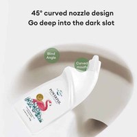 LC Bloc de mousse de toilette parfumé liquide pour la maison Nettoyant automatique pour la cuvette Nettoyant liquide pour la toilette pour l'intérieur de la cuvette WC
