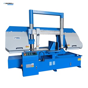 Machine à scier à <span class=keywords><strong>ruban</strong></span> hydraulique à angle de coupe de 30 45 60 90 degrés en métal GZ4250 - Product Image 1