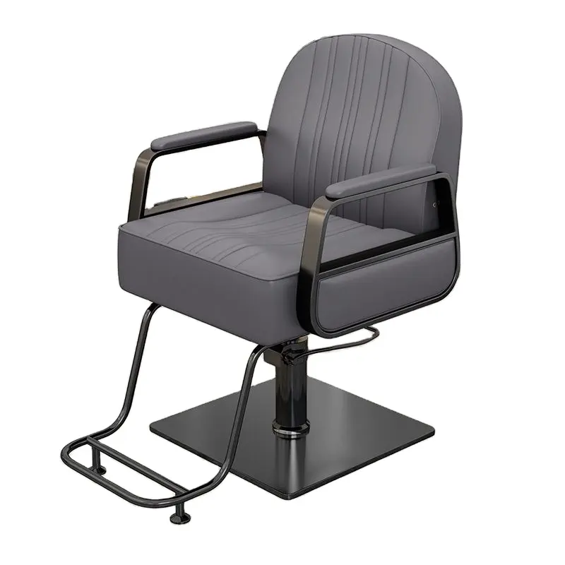 Silla de salón reclinable Vintage de estilo Popular 2024, equipo de estilismo para barbería, silla de estilismo para peluquero