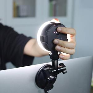 HOSHI ไฟลบเงา LED VL69องศา VIJIM <span class=keywords><strong>ULANZI</strong></span>,ไฟวิดีโอเครื่องดูดอุณหภูมิสีคู่ไฟ LED เติม PC โลหะ2500K-6500K - Product Image 5