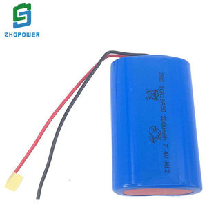 ZHGPOWER Li-Ion batterie 18650 7,4 V 2600mAh 2S1P Wiederaufladbare Walkie Talkie Batterie - Product Image 3