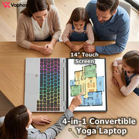 Ordinateur portable convertible 4 en 1 OEM 14 pouces, Intel N95, écran tactile, pour présentations professionnelles