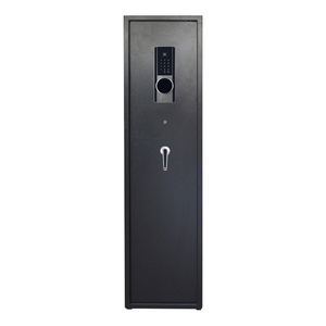 Coffre-fort à armes <span class=keywords><strong>ILOCK</strong></span> avec écran Wifi, empreinte digitale et double clé, pour 4-5 armes, extérieur/intérieur, biométrique, serrure électronique numérique, en acier 1,5 mm - Product Image 1