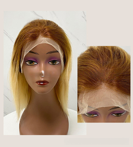 Perruques en cheveux humains 12A en gros, perruque frontale en dentelle 13x4, perruque ultra-lisse, perruques frontales en dentelle HD sans colle, perruque bob en cheveux humains pour femmes - Product Image 6