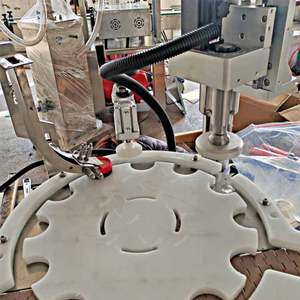 Automatic High-Accuracy Cap Feeding and <b>Capping</b> <b>Machine</b> with Motor for Plastic/Paper Bottles and Cans 1 Year Warranty - Product Image 5