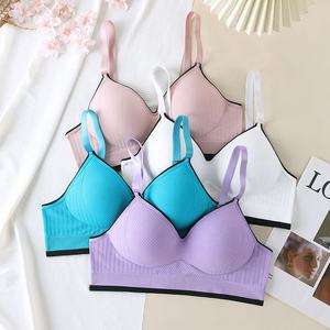 Sujetador de alta calidad para mujer, de una pieza, con botón trasero ajustable, ropa interior femenina cómoda sin aros, sujetador tipo top. - Product Image 2