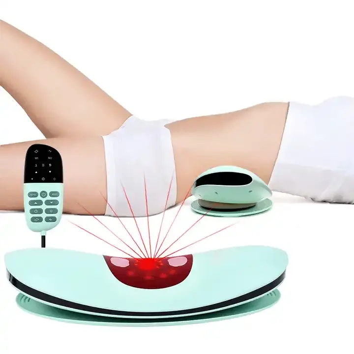 Thérapie infrarouge Offre Spéciale Massage de la colonne lombaire Masseur de traction lombaire électrique Masseur de taille à vibration basse fréquence