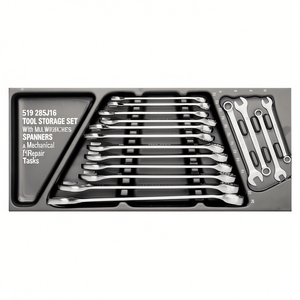 519 285J16 <b>Tool</b> <b>Storage</b> Set With Multiple Wrenches And Spanners For Mechanical Repair Tasks - Product Image 2