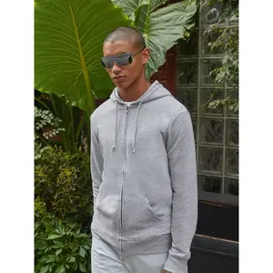 Sweat à capuche zippé Organic Inspire, merchandising durable - Product Image 4