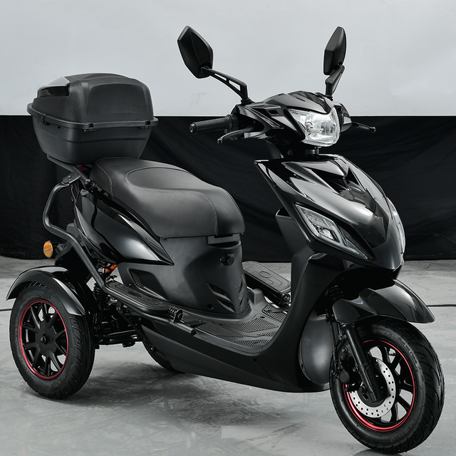 Discount 2025 LHY L2e EEC COC Scooter Electric Motorcycle Three Wheel Mobility Electric Tricycles