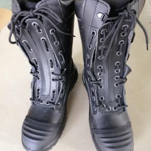 Bottes de pompier américaines résistantes au feu pour les secours d'urgence, équipement essentiel de protection des pieds - Product Image 2