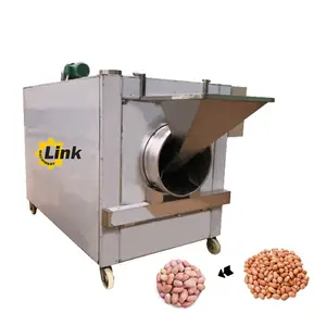 खाद्य काजू प्रसंस्करण मशीन के लिए उच्च दक्षता, मूंगफली कॉफी रोस्टिंग मशीन