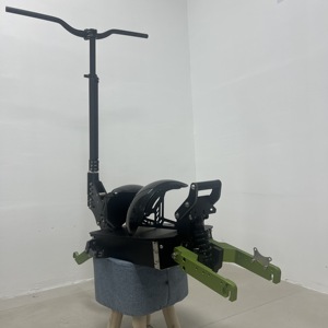 Patinete Eléctrico DIY de 60V 52V 5600W 6000W de Buena Calidad, con Amortiguación de Resorte, Plegable, de 11 Pulgadas (150MM) de Tamaño Abierto, y Estructura Clásica - Product Image 5