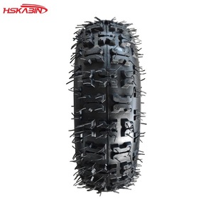 ยางล้อลายดอกผีเสื้อสำหรับรถมอเตอร์ไซค์วิบากขนาดเล็ก รุ่นใหม่ KB ขนาด 13X5.00-6 นิ้ว - Product Image 4